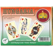Карты игральные сувенирные "Hungria", 2х55листов