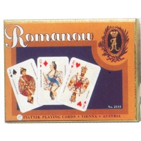 Карты игральные сувенирные "Romanow", 2х55листов